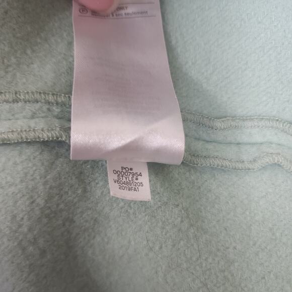 Vince Collarless Stretch Wool Coat In Mint Size L - Picture 12 of 13